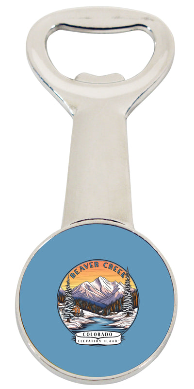 Beaver Creek Colorado Souvenir Magnetic Bottle Opener