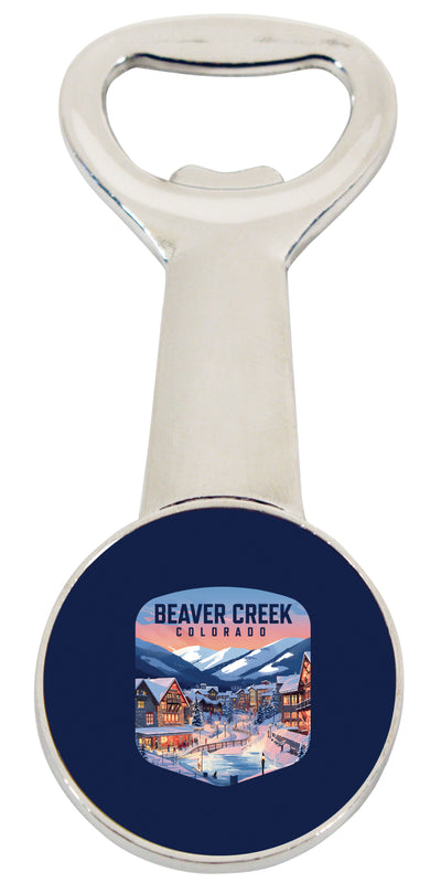 Beaver Creek Colorado Souvenir Magnetic Bottle Opener