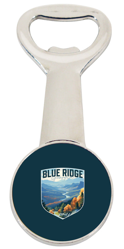 Blue Ridge Georgia Design A Souvenir Magnetic Bottle Opener