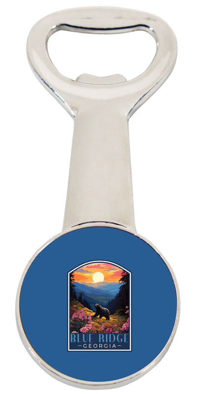 Blue Ridge Georgia Design B Souvenir Magnetic Bottle Opener