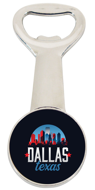 Dallas Texas Souvenir Magnetic Bottle Opener