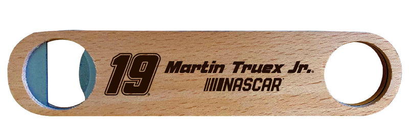 #19 Martin Truex Jr. Laser Engraved Wooden Bottle Opener