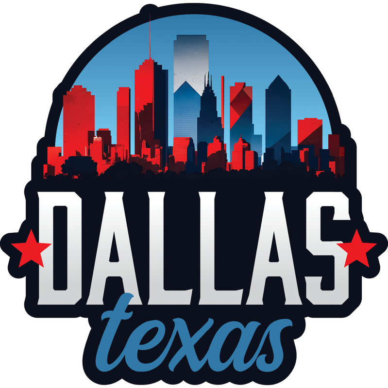 Dallas Texas B Exclusive Destination Fridge Decor Magnet Featuring Gorgeous Design, perfect for home décor, gift or collector's item