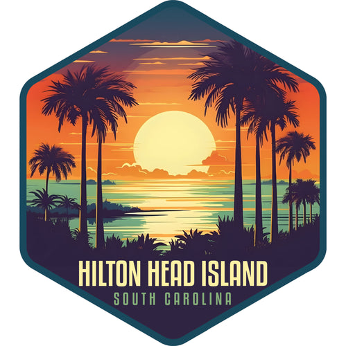 Hilton Head Island B Exclusive Destination Fridge Decor Magnet Featuring Gorgeous Design, perfect for home décor, gift or collector's item