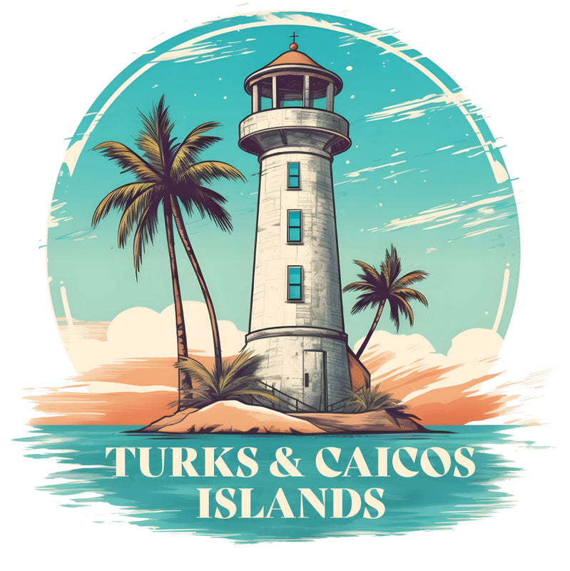 Turks And Caicos A Exclusive Destination Fridge Decor Magnet Featuring Gorgeous Design, perfect for home décor, gift or collector's item