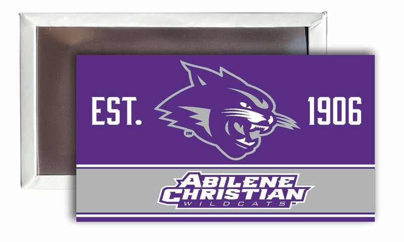 Abilene Christian University 2x3-Inch NCAA Vibrant Collegiate Fridge Magnet - Multi-Surface Team Pride Accessory 4-Pack
