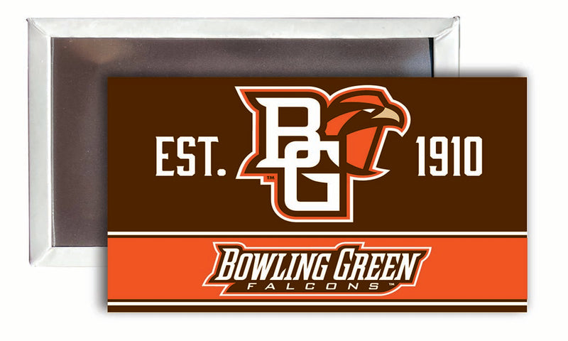 Bowling Green Falcons 2x3-Inch NCAA Vibrant Collegiate Fridge Magnet - Multi-Surface Team Pride Accessory 4-Pack