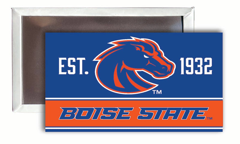 Boise State Broncos 2x3-Inch NCAA Vibrant Collegiate Fridge Magnet - Multi-Surface Team Pride Accessory 4-Pack