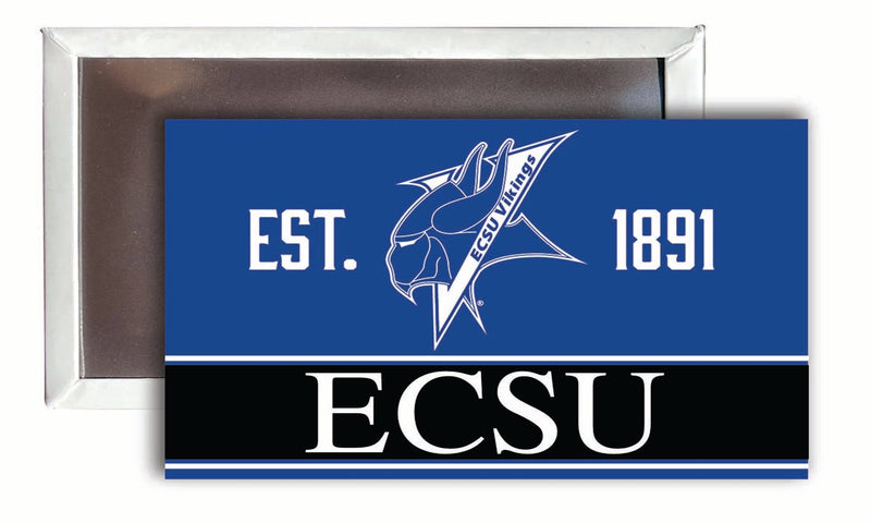 Elizabeth City State University 2x3-Inch NCAA Vibrant Collegiate Fridge Magnet - Multi-Surface Team Pride Accessory 4-Pack