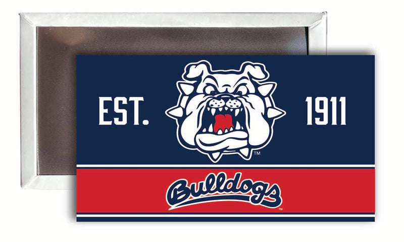 Fresno State Bulldogs 2x3-Inch NCAA Vibrant Collegiate Fridge Magnet - Multi-Surface Team Pride Accessory 4-Pack