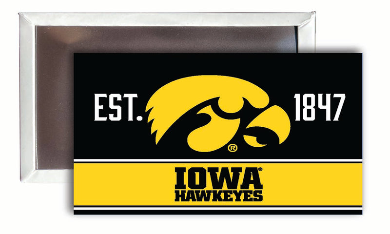 Iowa Hawkeyes 2x3-Inch NCAA Vibrant Collegiate Fridge Magnet - Multi-Surface Team Pride Accessory 4-Pack