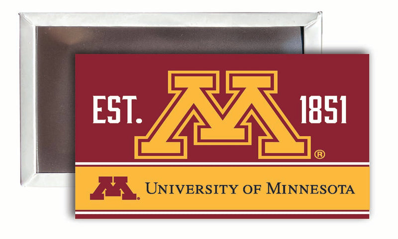 Minnesota Gophers 2x3-Inch NCAA Vibrant Collegiate Fridge Magnet - Multi-Surface Team Pride Accessory 4-Pack