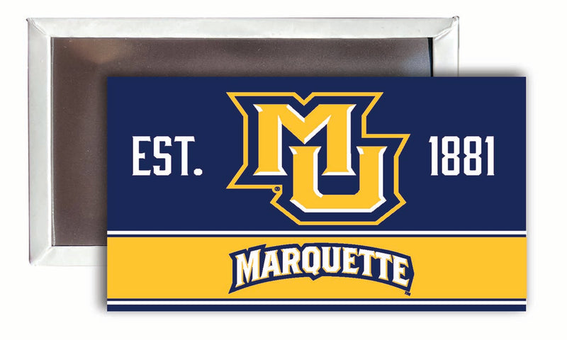 Marquette Golden Eagles 2x3-Inch NCAA Vibrant Collegiate Fridge Magnet - Multi-Surface Team Pride Accessory 4-Pack