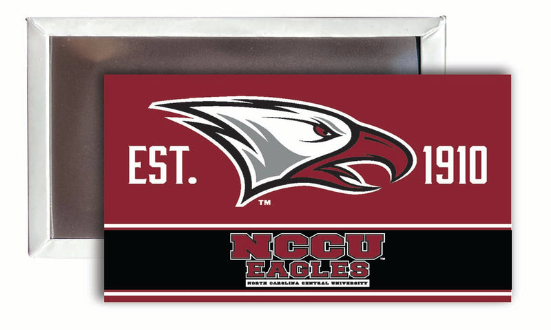 North Carolina Central Eagles 2x3-Inch NCAA Vibrant Collegiate Fridge Magnet - Multi-Surface Team Pride Accessory 4-Pack