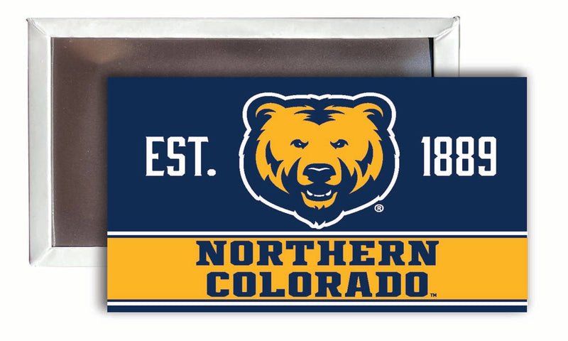 Northern Colorado Bears 2x3-Inch NCAA Vibrant Collegiate Fridge Magnet - Multi-Surface Team Pride Accessory 4-Pack