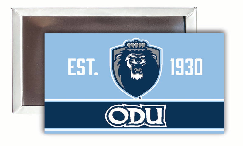 Old Dominion Monarchs 2x3-Inch NCAA Vibrant Collegiate Fridge Magnet - Multi-Surface Team Pride Accessory 4-Pack