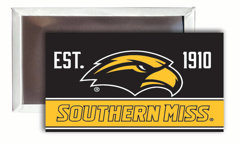 Southern Mississippi Golden Eagles 2x3-Inch NCAA Vibrant Collegiate Fridge Magnet - Multi-Surface Team Pride Accessory 4-Pack