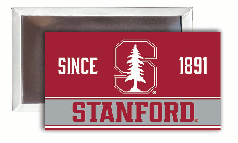 Stanford University 2x3-Inch NCAA Vibrant Collegiate Fridge Magnet - Multi-Surface Team Pride Accessory 4-Pack