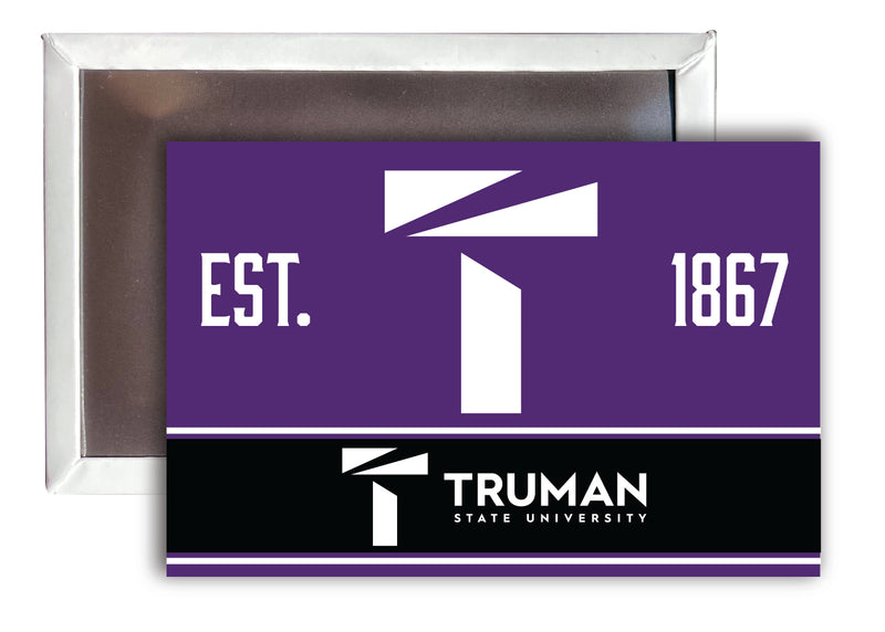 Truman State University 2x3-Inch NCAA Vibrant Collegiate Fridge Magnet - Multi-Surface Team Pride Accessory Single Unit