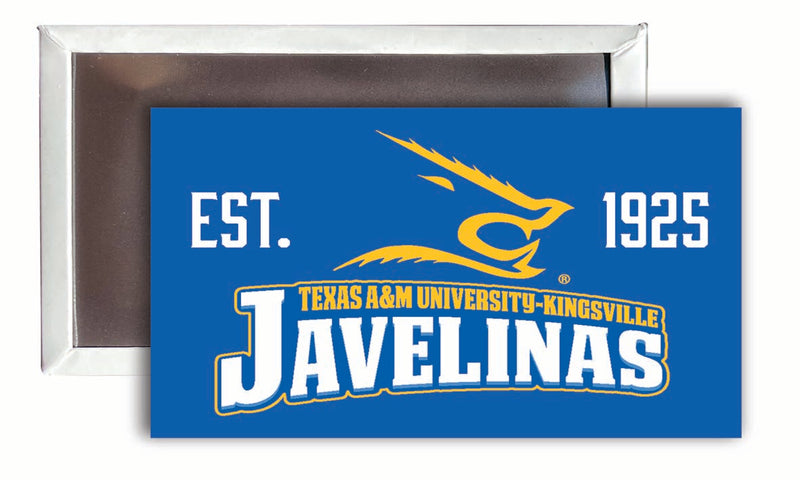 Texas A&M Kingsville Javelinas 2x3-Inch NCAA Vibrant Collegiate Fridge Magnet - Multi-Surface Team Pride Accessory 4-Pack