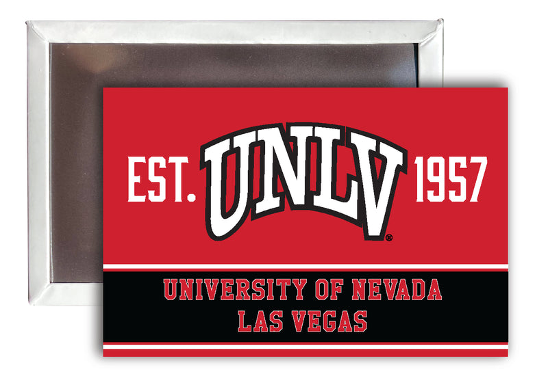 UNLV Rebels 2x3-Inch NCAA Vibrant Collegiate Fridge Magnet - Multi-Surface Team Pride Accessory Single Unit