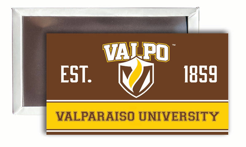 Valparaiso University 2x3-Inch NCAA Vibrant Collegiate Fridge Magnet - Multi-Surface Team Pride Accessory 4-Pack