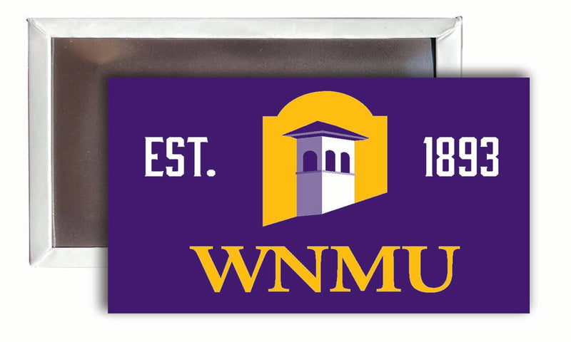 Western New Mexico University 2x3-Inch NCAA Vibrant Collegiate Fridge Magnet - Multi-Surface Team Pride Accessory 4-Pack