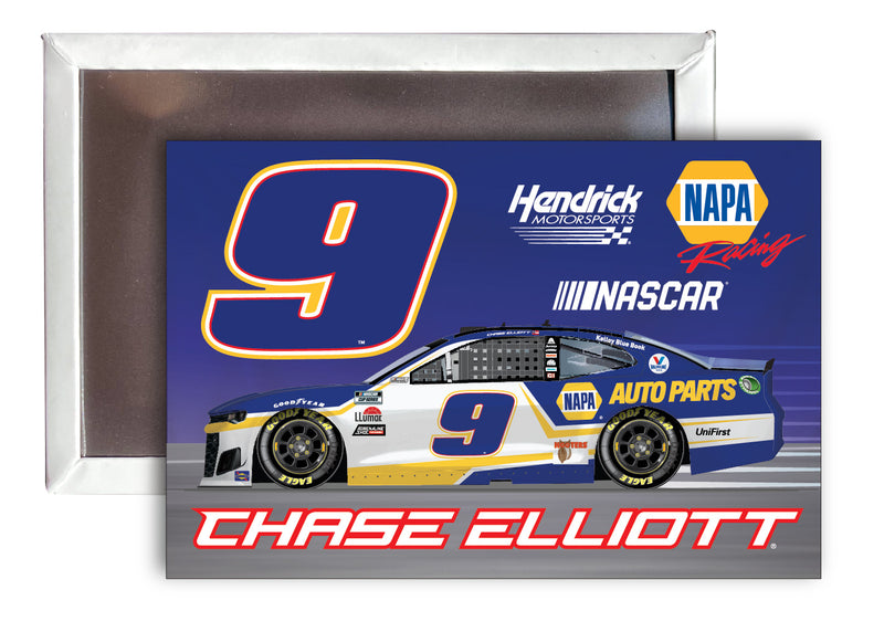 R and R Imports Chase Elliott # 9 Nascar 2x3-Inch Fridge Magnet 4-PackNew for 2021
