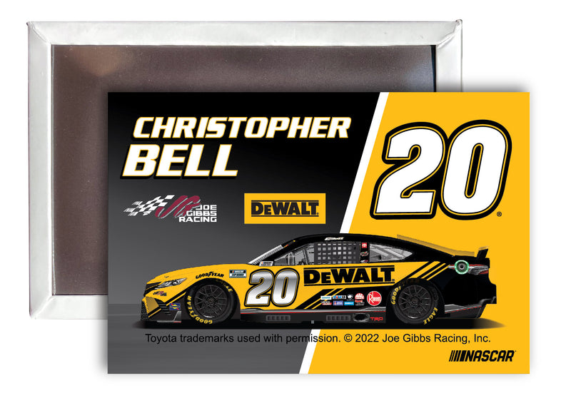 #20 Christopher Bell Nascar 2x3-Inch Fridge Magnet