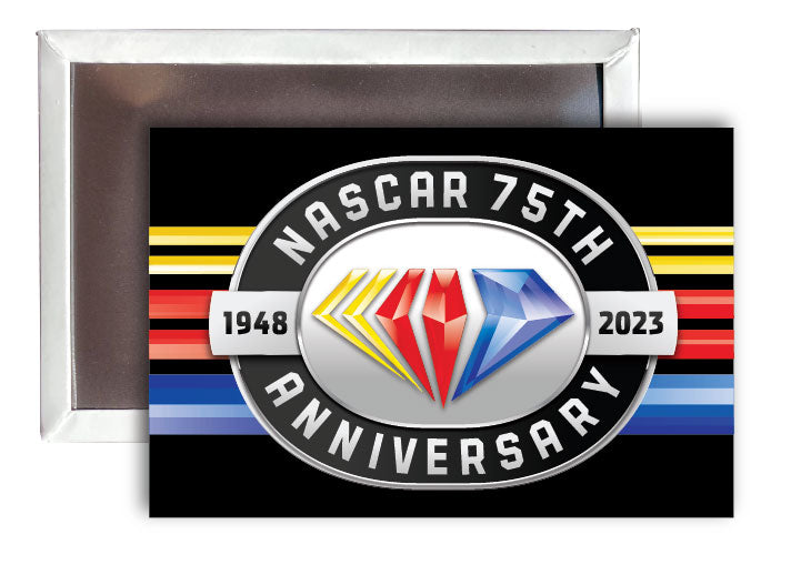 NASCAR 75 Year Anniversary Officially Licensed 2x3-Inch Fridge Magnet