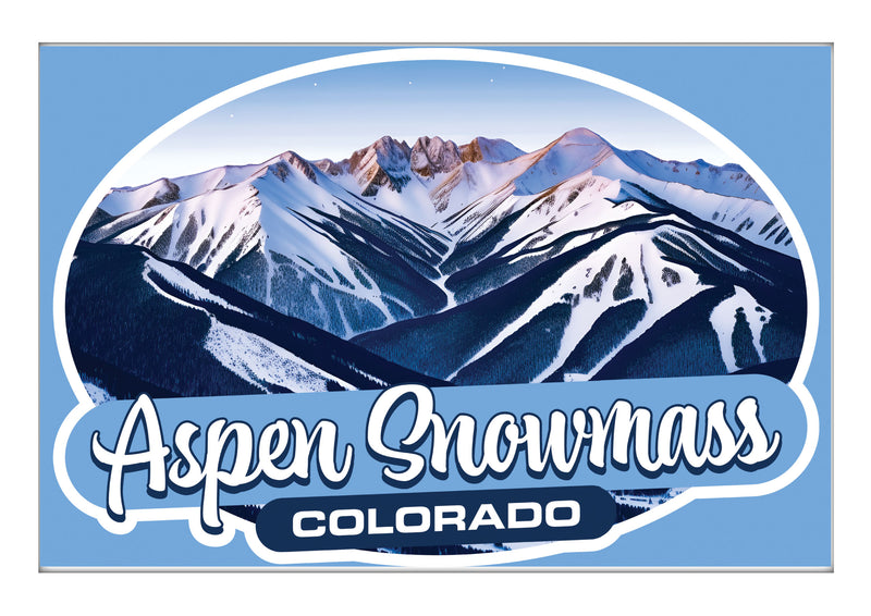 Aspen Snowmass Colorado A Souvenir 2x3-Inch Durable & Vibrant Decor Fridge Magnet