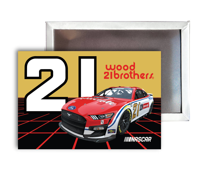 Harrison Burton #21 Nascar 2.5"X3.5" Refrigerator Magnet New for 2022
