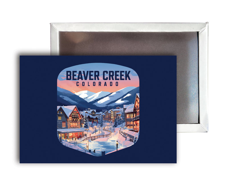 Beaver Creek Colorado C Souvenir Durable & Vibrant Decor Fridge Magnet 2.5"X3.5"