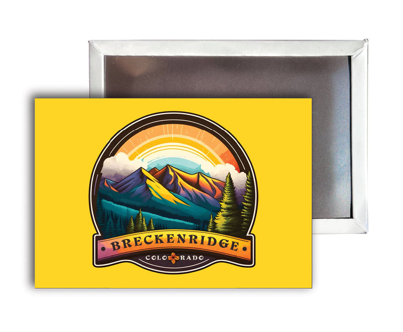 Breckenridge Colorado B Souvenir Durable & Vibrant Decor Fridge Magnet 2.5"X3.5"