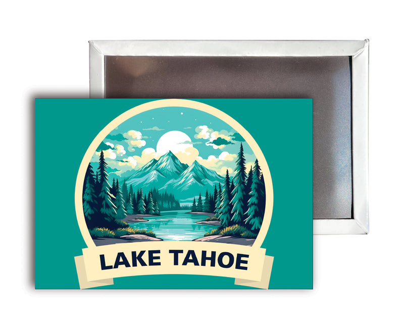 Lake Tahoe California A Souvenir Durable & Vibrant Decor Fridge Magnet 2.5"X3.5"