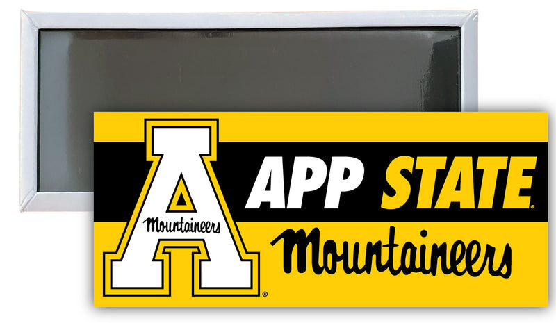 Appalachian State 4.75 x 2-Inch NCAA Vibrant Collegiate Fridge Magnet - Multi-Surface Team Pride Accessory Single Unit