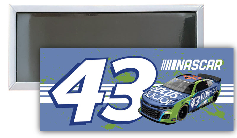 Nascar #43 Erik Jones 4.75 x 2-Inch Fridge Magnet