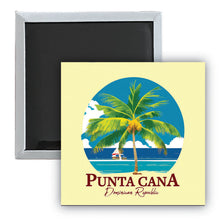 Load image into Gallery viewer, Punta Cana Dominican Republic Souvenir Refrigerator Magnet
