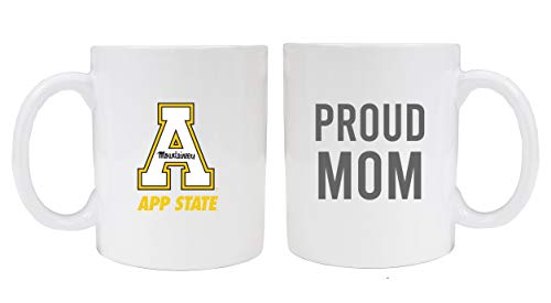 Appalachian State Proud Mom Ceramic Coffee Mug - White