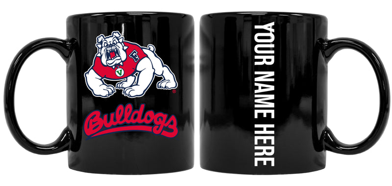 Personalized Fresno State Bulldogs 8 oz Ceramic NCAA Mug with Your Name