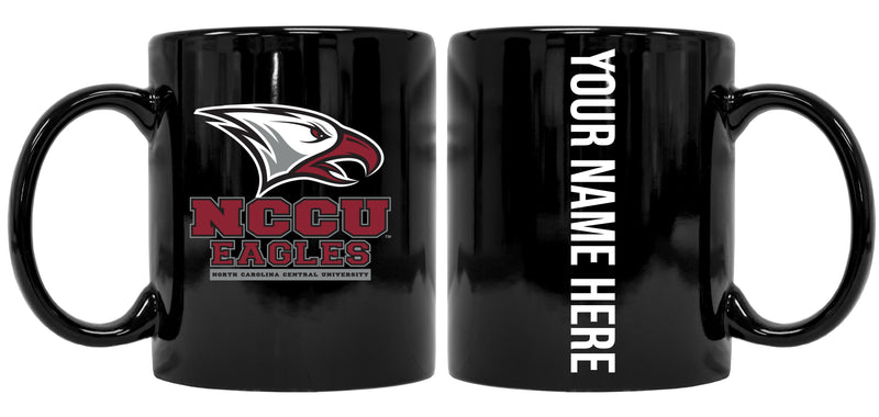Personalized North Carolina Central Eagles 8 oz Ceramic NCAA Mug with Your Name