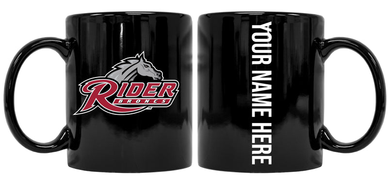 Personalized Rider University Broncs 8 oz Ceramic NCAA Mug with Your Name
