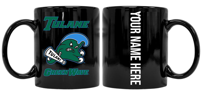 Personalized Tulane University Green Wave 8 oz Ceramic NCAA Mug with Your Name