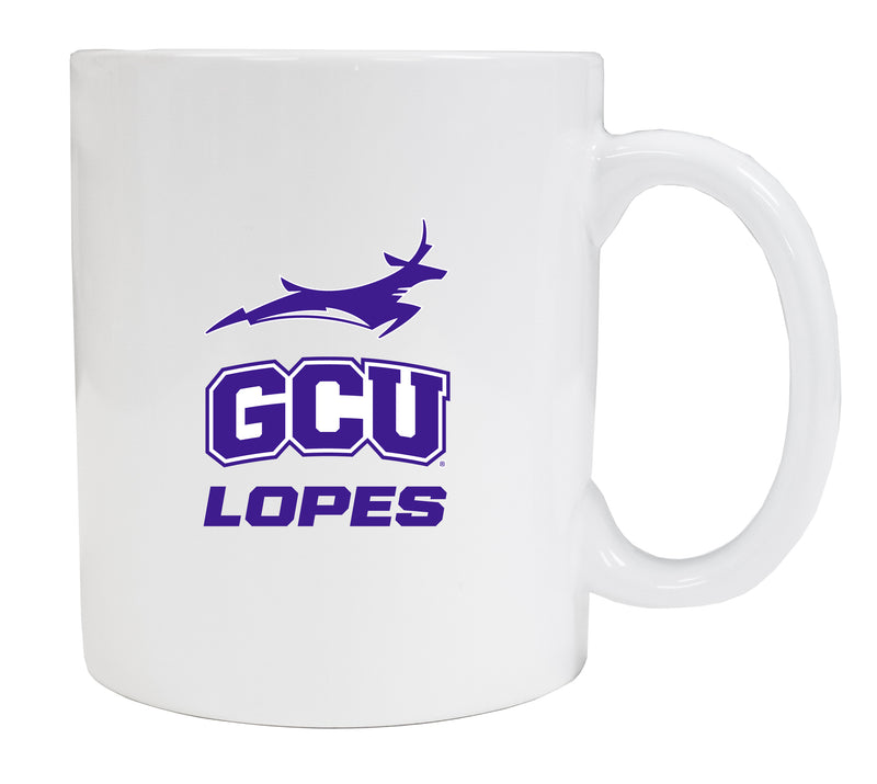 Grand Canyon University Lopes White Ceramic NCAA Fan Mug (White)