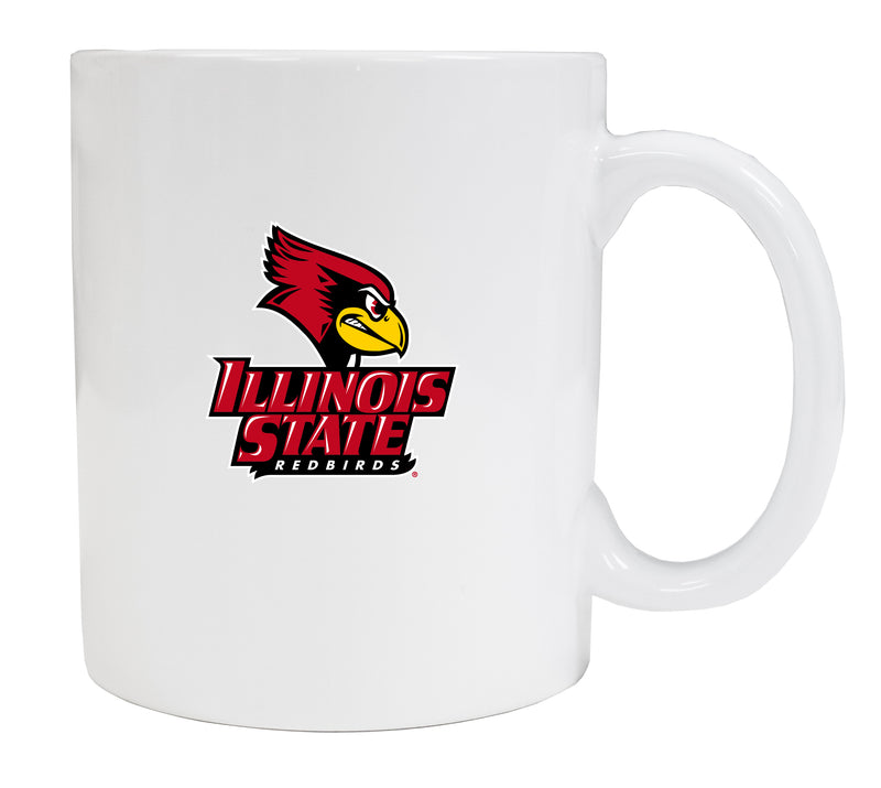 Illinois State Redbirds White Ceramic NCAA Fan Mug (White)
