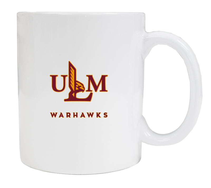 University of Louisiana Monroe White Ceramic NCAA Fan Mug (White)