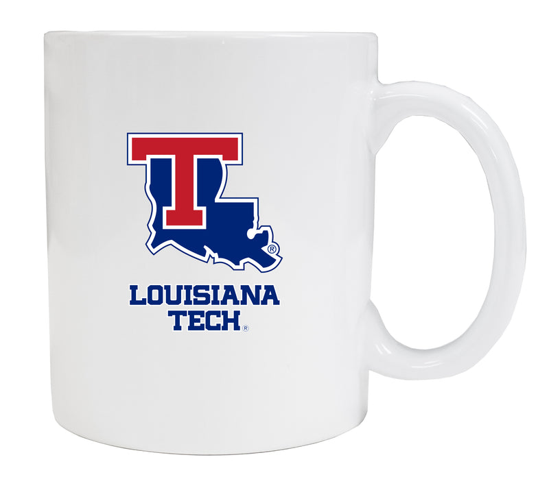 Louisiana Tech Bulldogs White Ceramic NCAA Fan Mug (White)