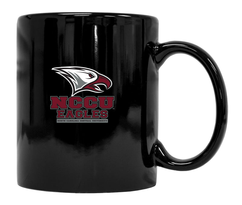 North Carolina Central Eagles Black Ceramic NCAA Fan Mug 2-Pack (Black)