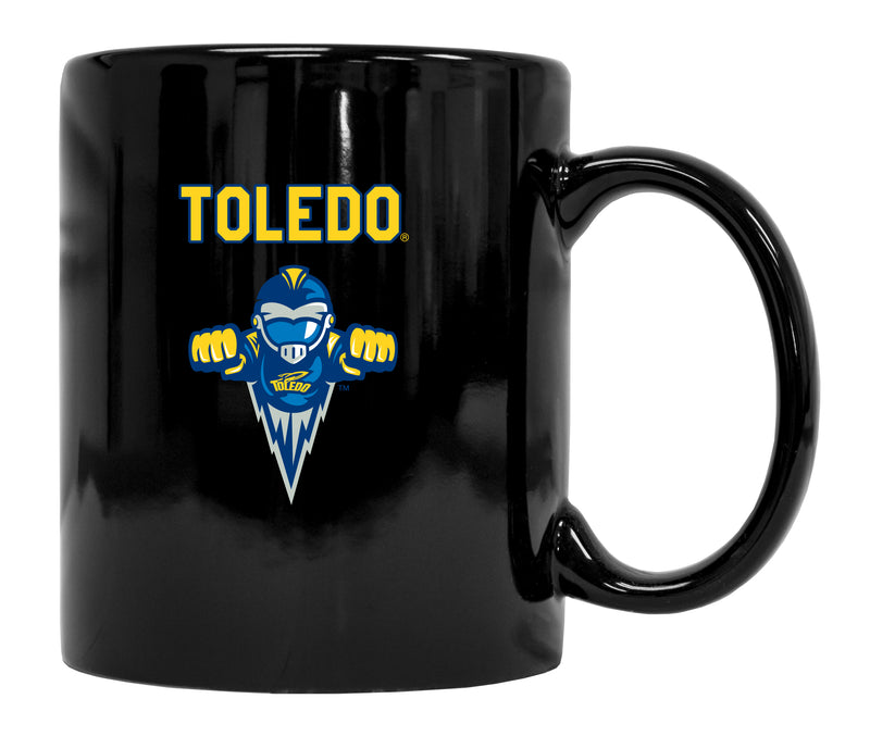 Toledo Rockets Black Ceramic NCAA Fan Mug 2-Pack (Black)