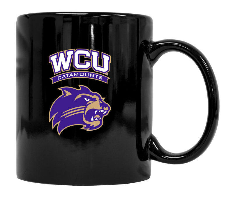 Western Carolina University Black Ceramic NCAA Fan Mug 2-Pack (Black)